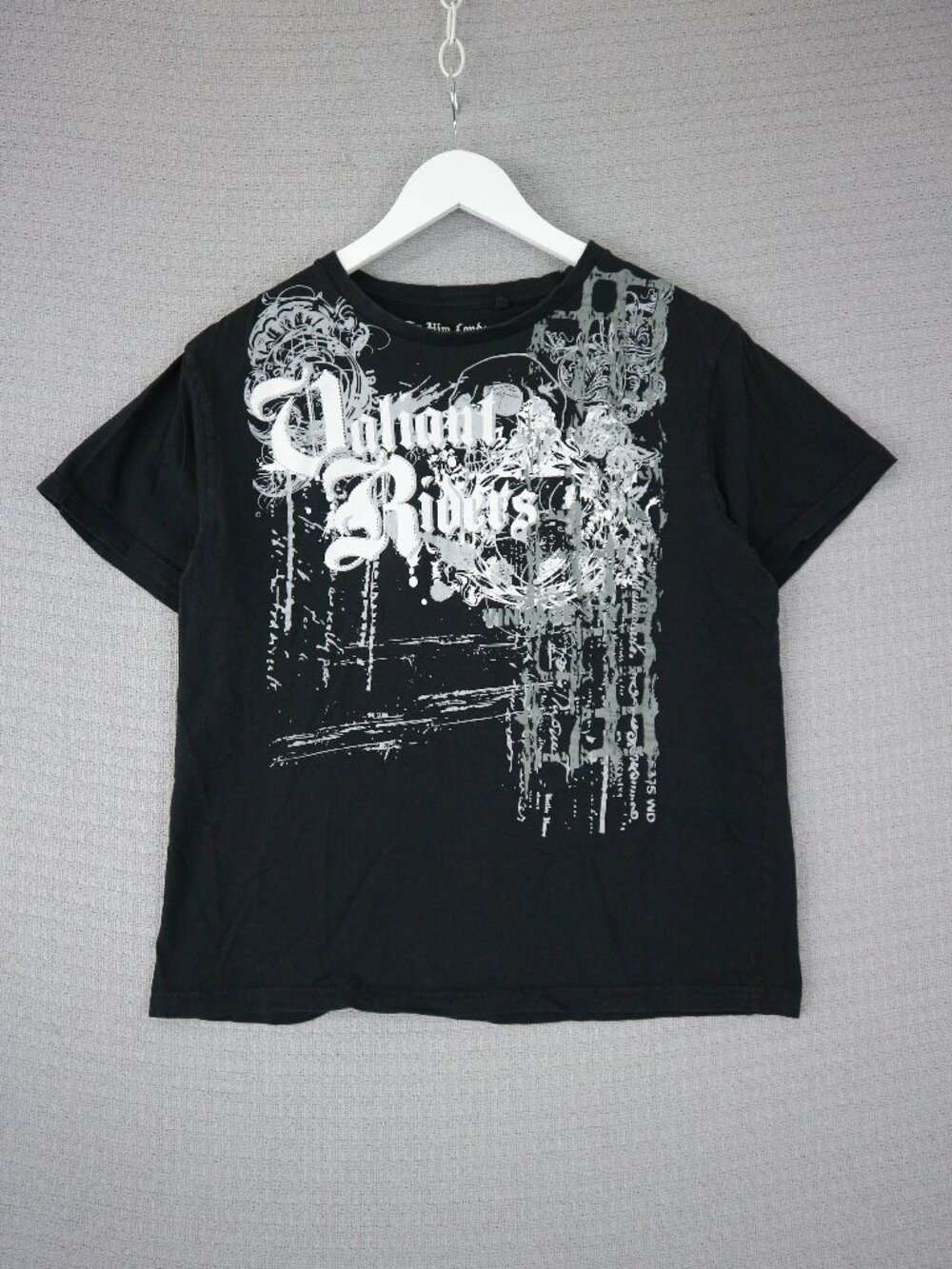 For Him London H.K. Valiant Riders Y2K Grunge Style Tee Womens Large